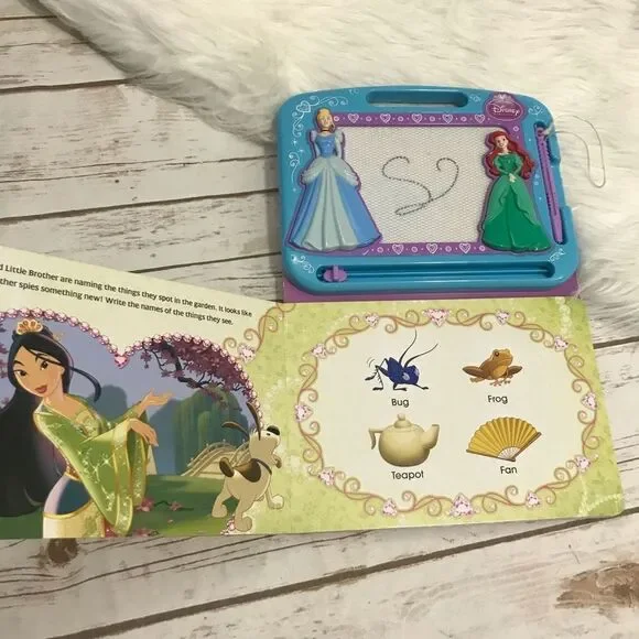 Disney Princess Learn To Write ABC‎ Book Magnetic Pen - Picture 6 of 7